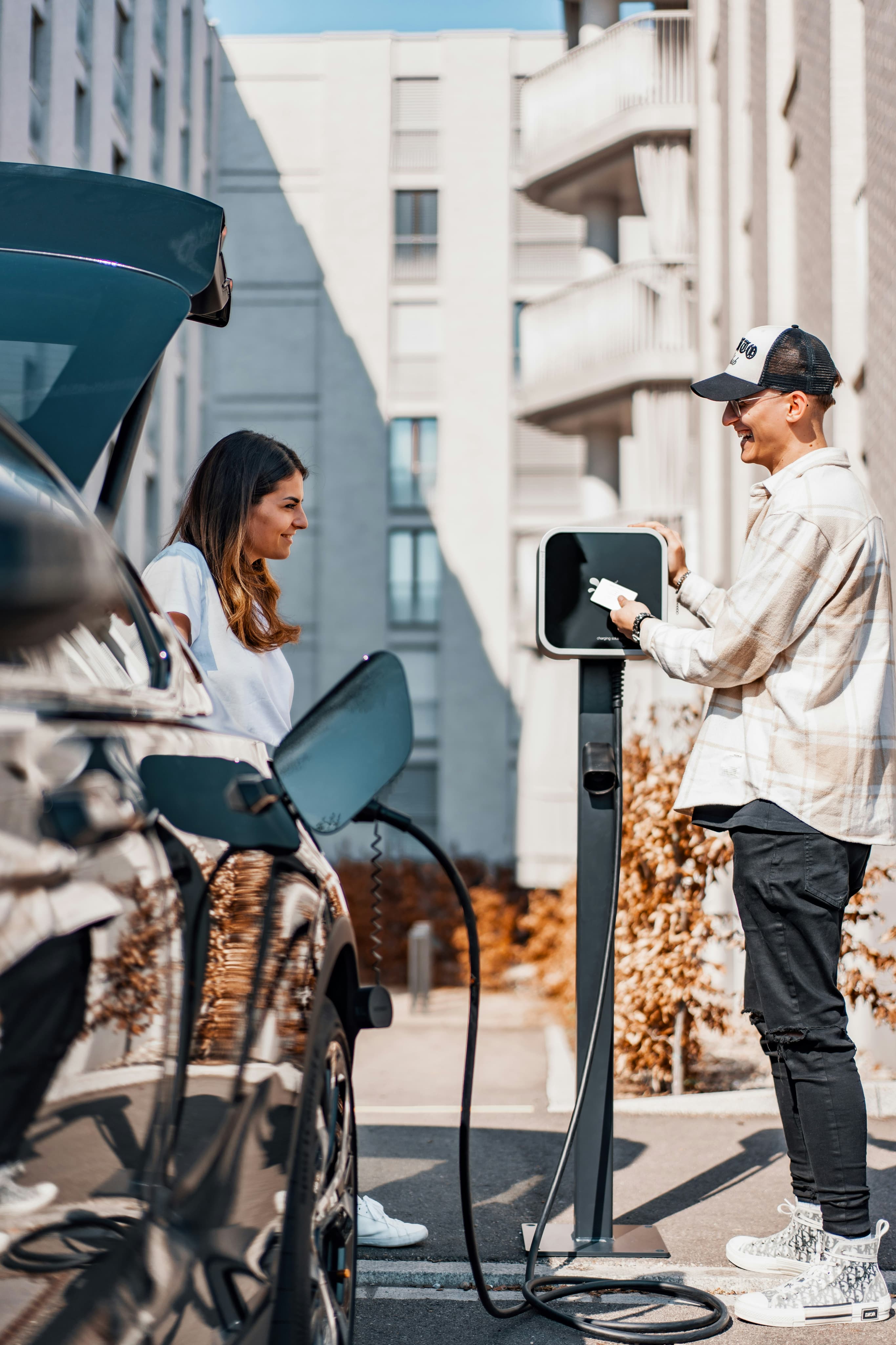 Customer relationship management at EV charger